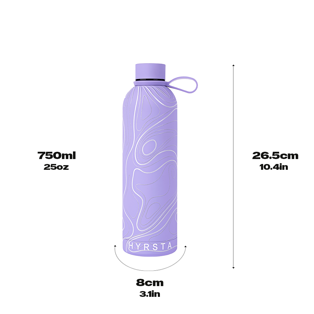 PURPLE FLUCTUS "PURA" BOTTLE