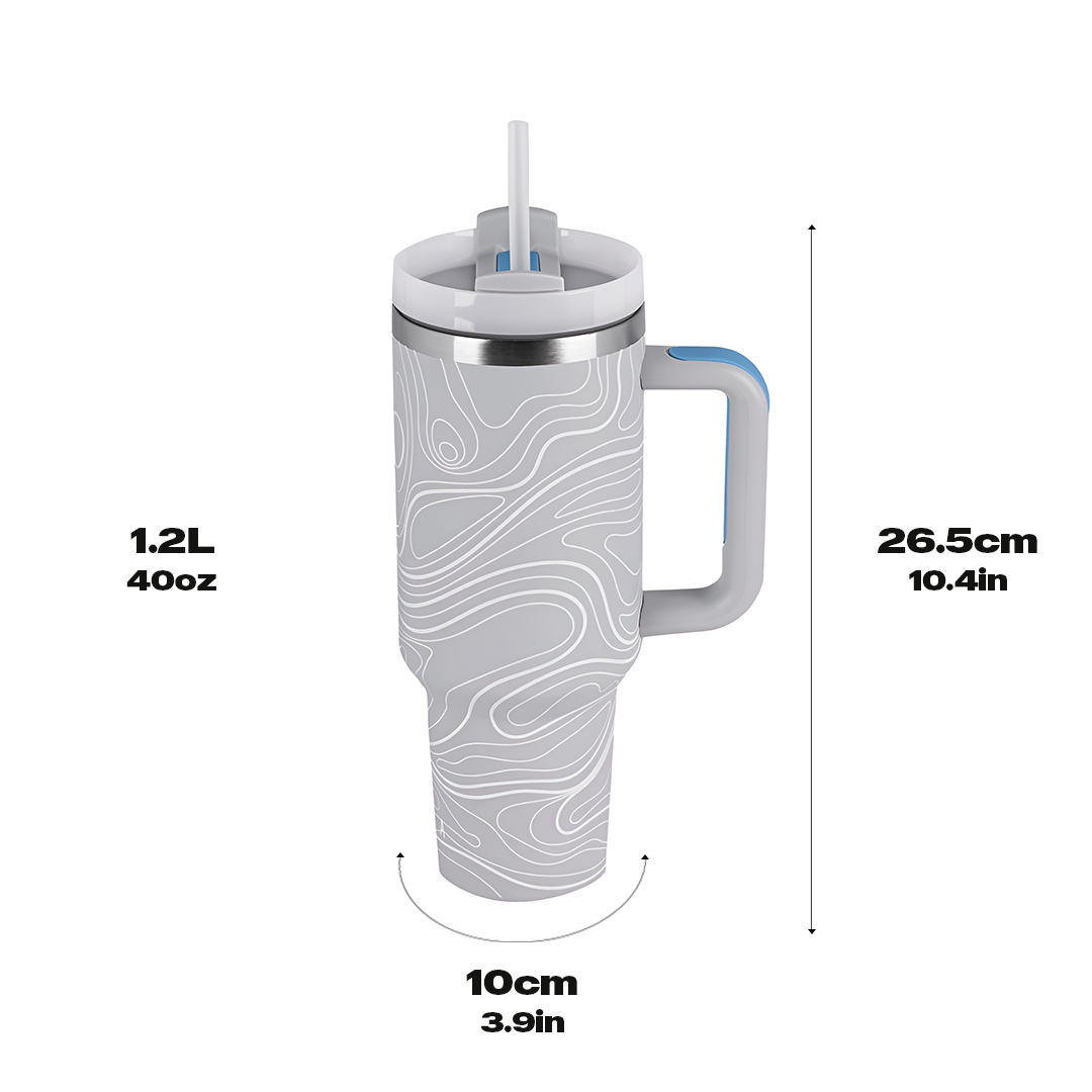 GRAY FLUCTUS "TREKKA" TUMBLER